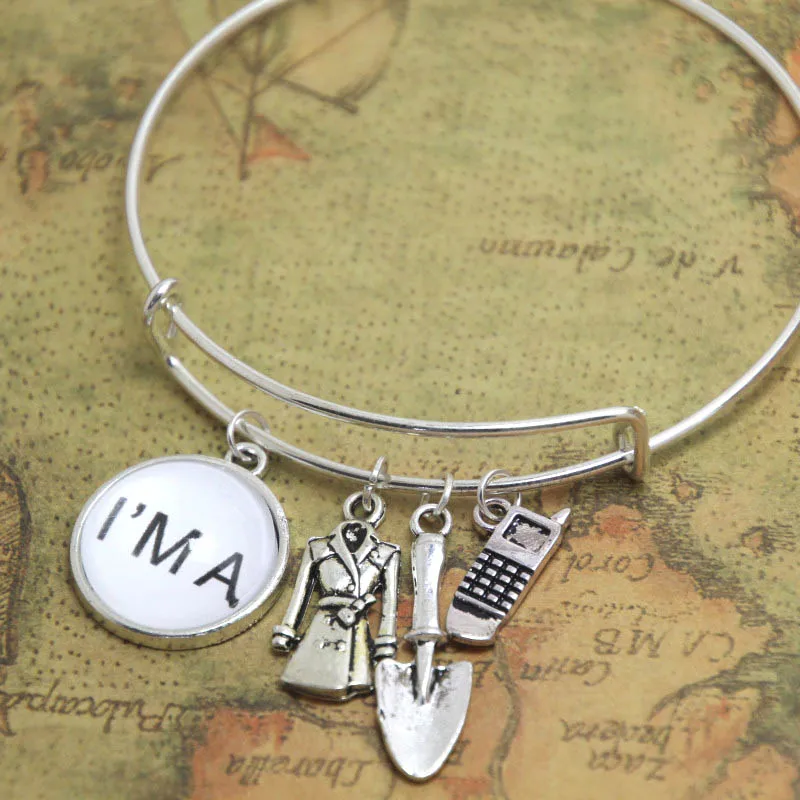 12pcs Pretty Little Liars I'm A Expandable Bracelet Pretty