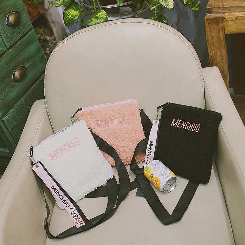 Menghuo Felt Women Bag HOT SALE 2017 Wool Women Messenger Bags Fashion Lady Crossbody Ribbon Women Shoulder Bags Drop Shipping (16)