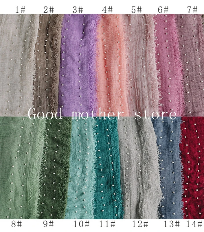 

Pearl decorative wrapping fabric edge thin cotton and linen colorful newborn photography props accessories