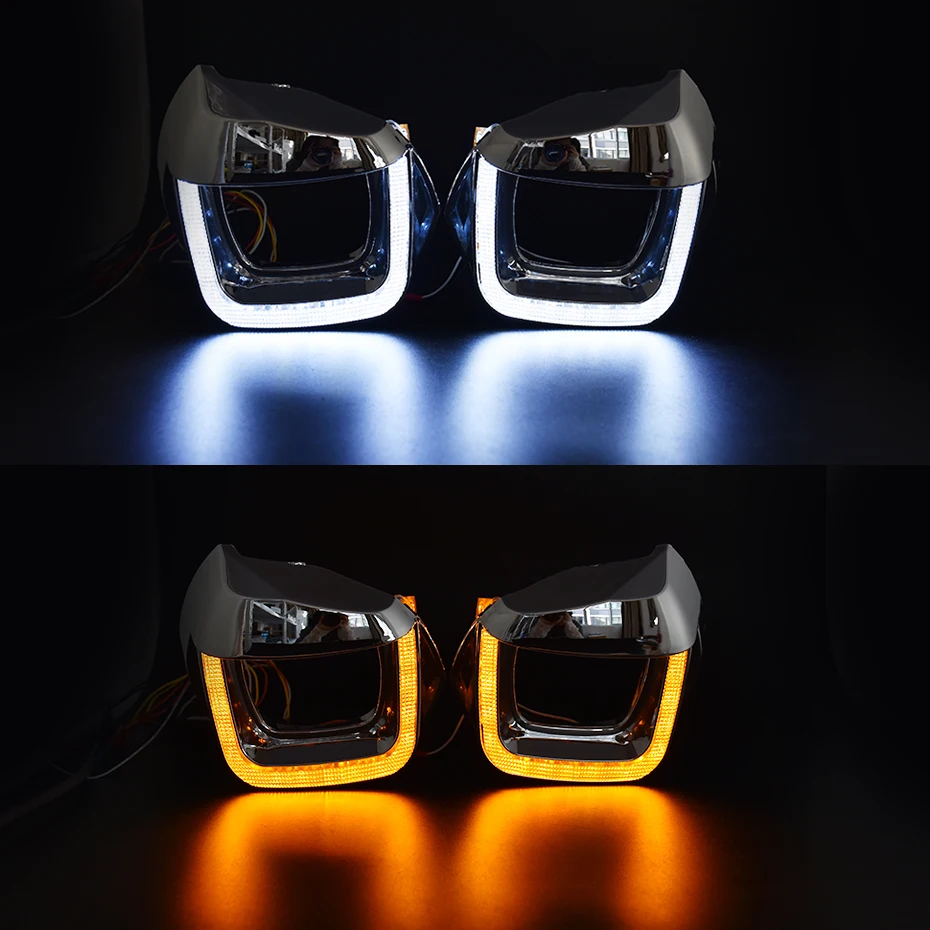  Ronan car headlight retrofit parts 2013 Golf 7 original upgrade LED DRL suit for hella koito projec - 33026573234