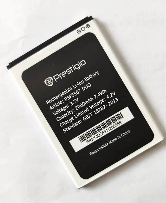 AZK 3,7 V 2000mAh psp 3507 psp 3527 Аккумулятор для Prestigio Wize N3 psp 3507DUO psp 3507 psp 3527DUO psp 5502 Muze A5 аккумулятор для телефона