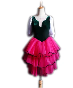 

Pink Romantic Ballet Tutu Dress Kids Adult Sweet Performance Dance Costume Ballet Dress Girl Dance Costume Dress
