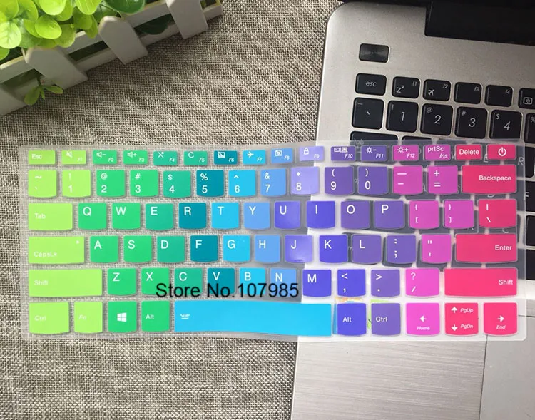 14 дюймов Клавиатура для ноутбука кожного покрова протектор для lenovo Ideapad 330S-14 530S-14ikb 530s-14arr 14ikb 330S 530S 330 530 - Цвет: Color 1