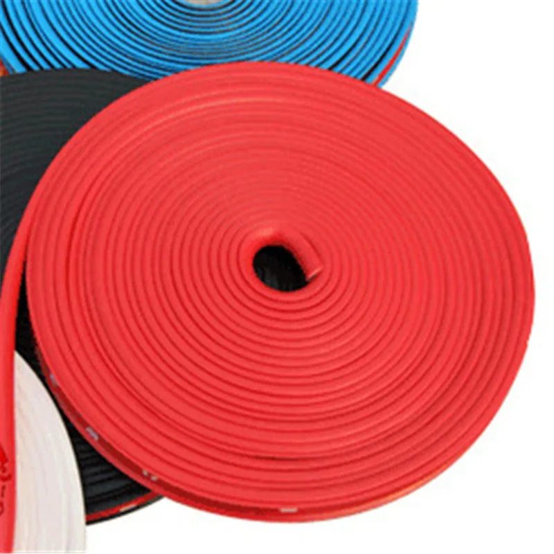 8M Car Wheel Hub Decorative Circular Strip Rim Edge Protector Ring Tire Guard Sticker Line Rubber Strip Car Styling Mouldings    (6)