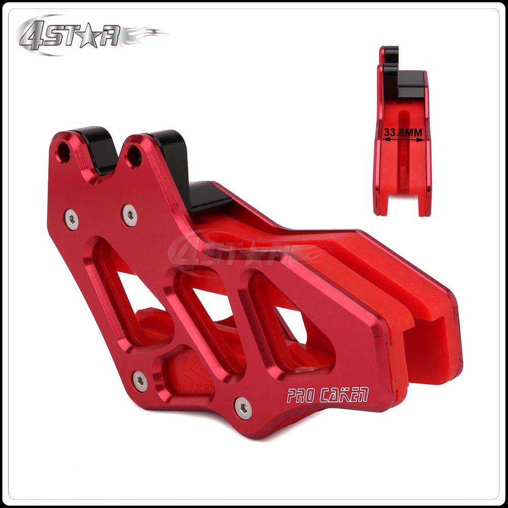 

Red Plastic Motorcycle Chain Guide Guard Sprocket Guard Protector For HONDA CRF150F CRF230F 2003-2009 2012-2017 Dirt Bike