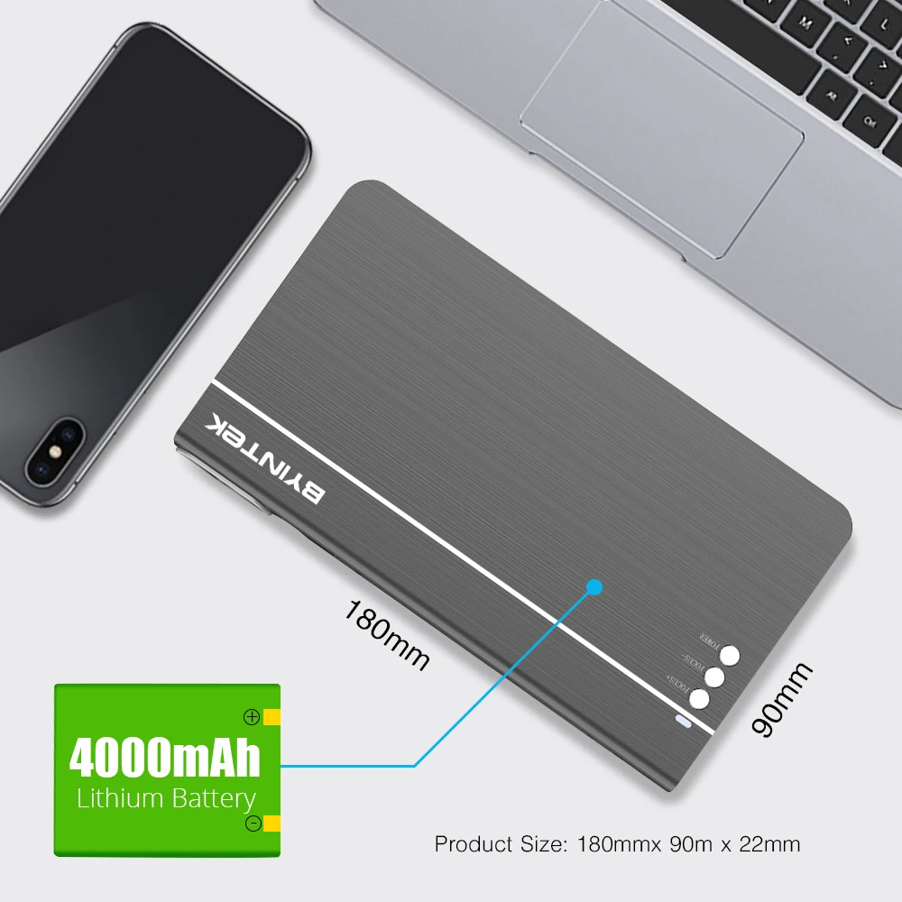 BYINTEK UFO P12 3D Smart Android 6 0 OS Pico карманный HD портативный микро wifi Bluetooth мини светодиодный