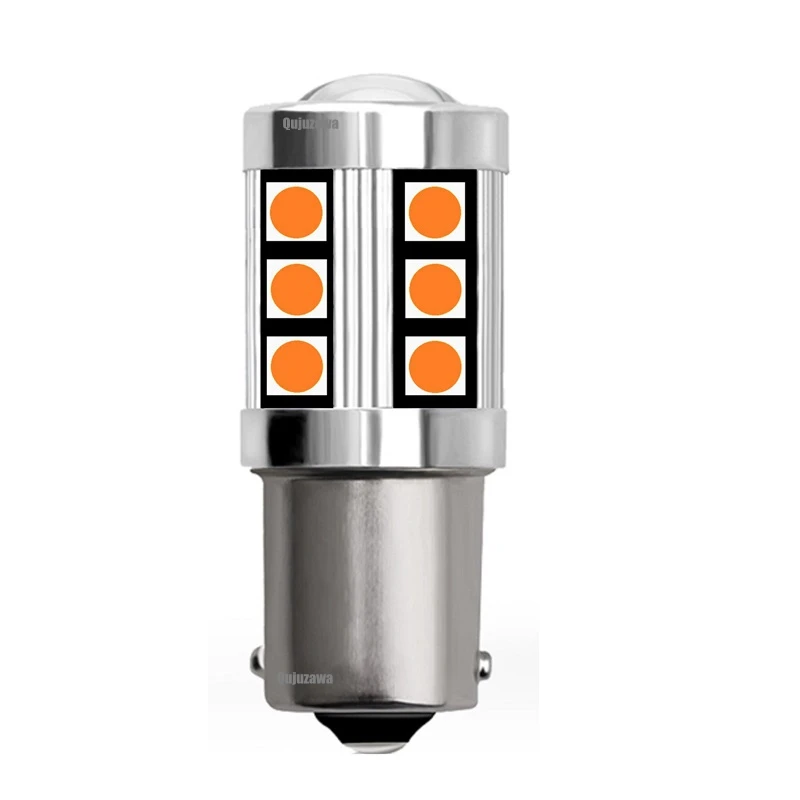 

1PCS 2019 NEW 1156 BA15S P21W 7506 R10W 3030 LED Car Tail Brake Lights Turn Signals Auto Reverse Lamps DRL Bulbs Red White Amber