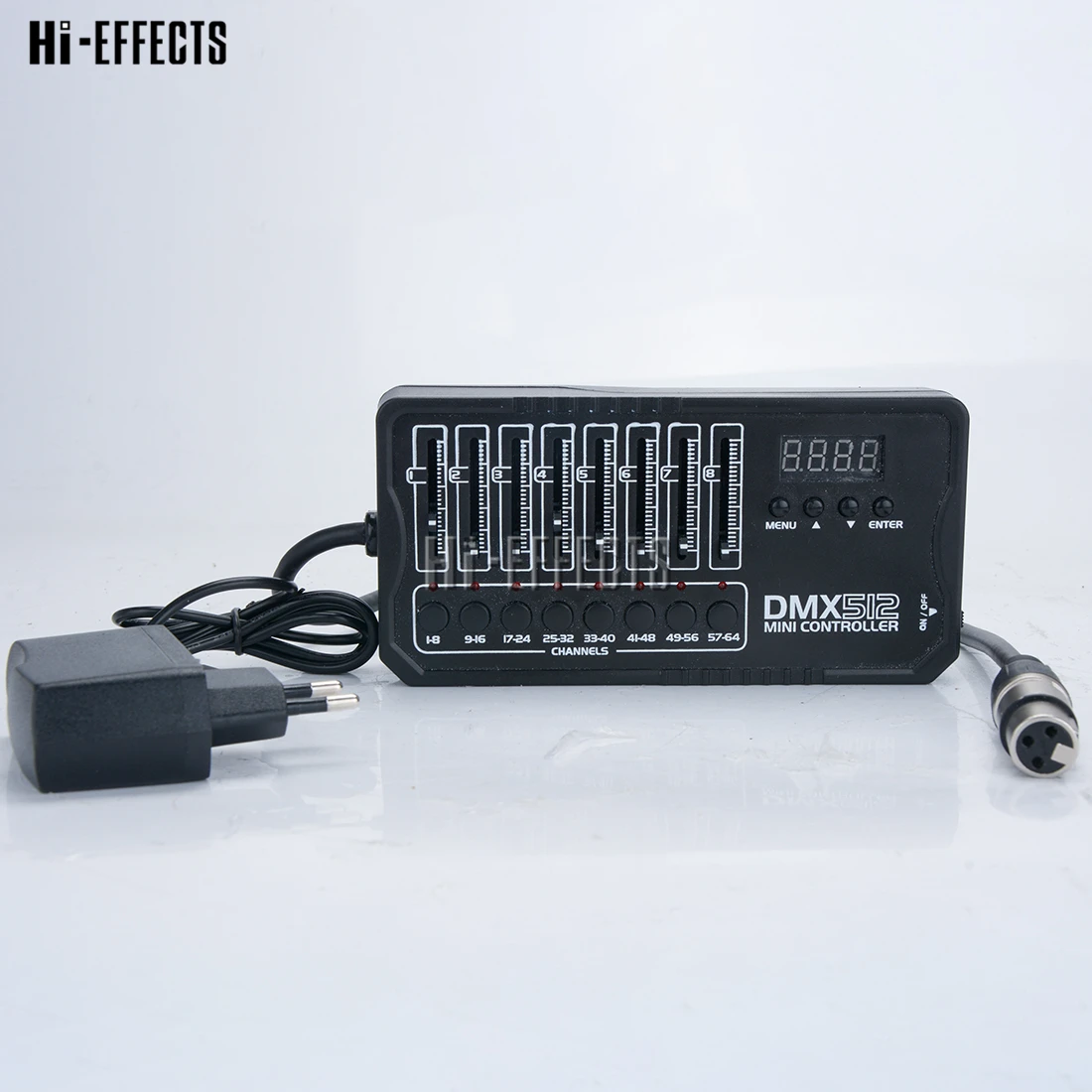 

Mini DMX Controller 512 Channels simple control console portable DJ party stage performance mini lighting controller