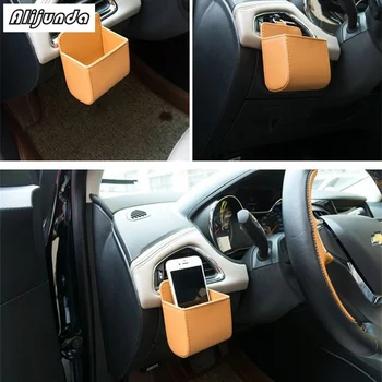 

Car Organizer Box Bag Air Outlet Dashboard Hanging Leather Box for Mini One Cooper R50 R52 R53 R55 R56 R60 R61 PACEMAN COUNTRYMA