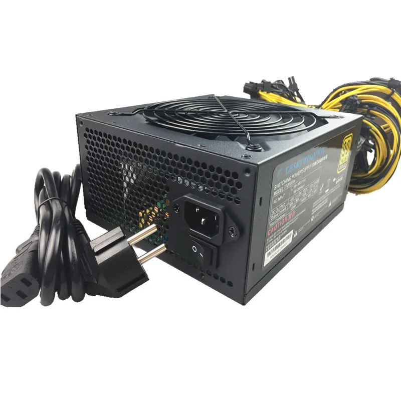 2000W PC Power supply for Bitcoin Miner ATX 2000W PICO PSU Ethereum 2000W ATX Power Supply Bitcoin 12V V2.31 ETH Coin Mining