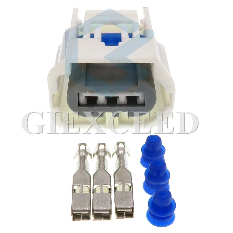 

2 Sets 3 Pin Automotive Power Steering Pump Plug Electrical Waterproof Wire Socket For Mazda Ford Focus
