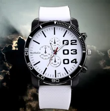 Men’s Fashion Watches 3 Colors Hot Sale High Quality Watch Analog New Design Silicone Luxury Round Dial Watches Watch Men reloj