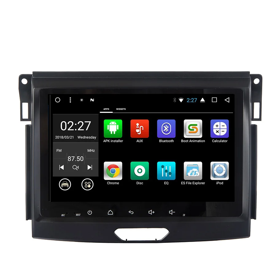 Discount Asvegen Android 7.1 Quad Core Car Radio GPS Navigation Stereo Headunit WIFI 4G Multimedia DVD Player For  Ford Everest 2015 2