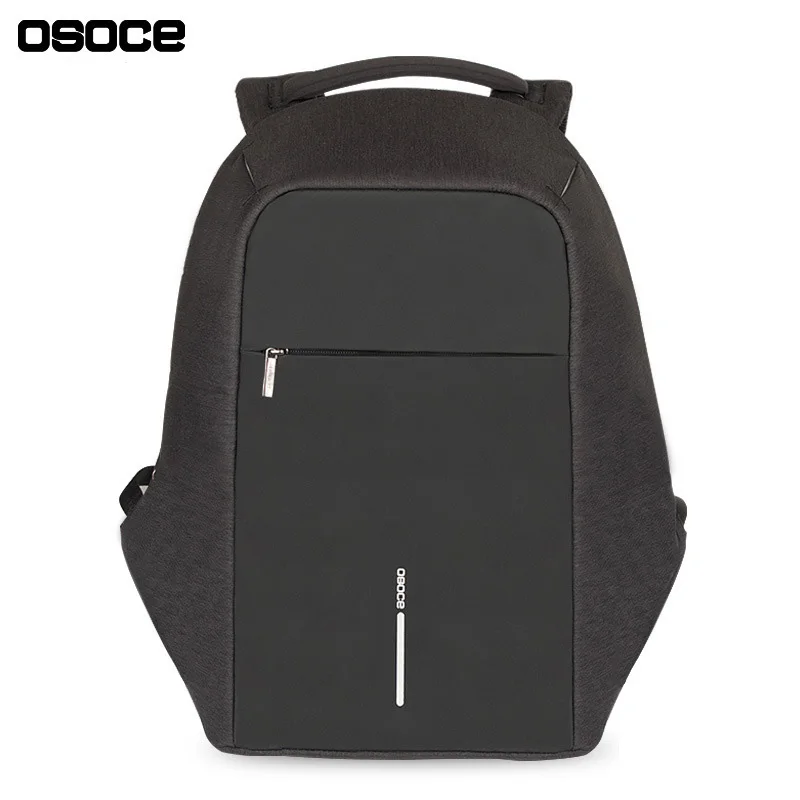 

Anti-theft Backpack Bags External USB Charge Casual Notebook Laptop Waterproof Weekender Travel School Fashion Backpack S6