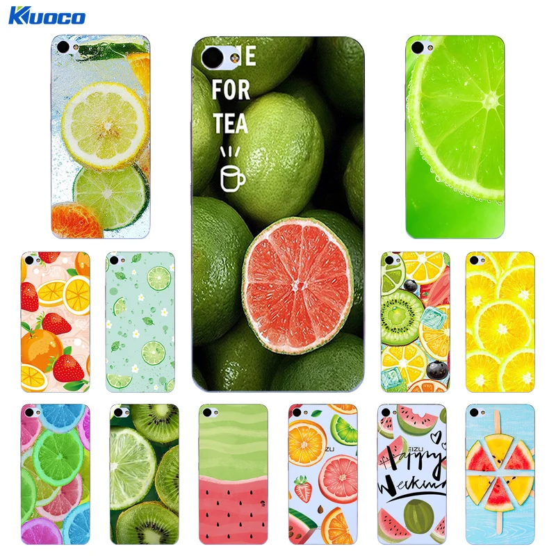 DIY чехол для телефона Meizu M1 M2 M6 Note 5 дюймов M3/M3S Mini Fundas U20 мягкий TPU фрукты вечеринка |
