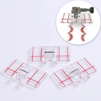 

1Pc Plastic Parallel Sewing Machine Foot Useful Creative Presser Foot for Sewing Machine Janome Singer Sewing Accessories 605