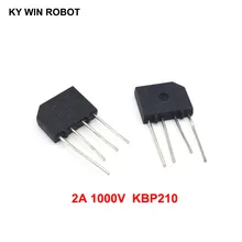 5 stücke 2A 1000 v diode bridge rectifier KBP210
