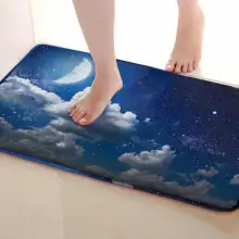 Небо Стиль Ванная комната Коврики, забавные Нескользящие Для ванной Коврики, Занавески для душа Интимные аксессуары, Коврики Чинг вашей душе Шторы