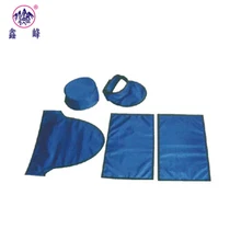 Пациентов с защитные костюмы X-ray Одежда двухсторонней солит с длинным рукавом стоматологические с защитой от радиации привести комплект одежды the real thing