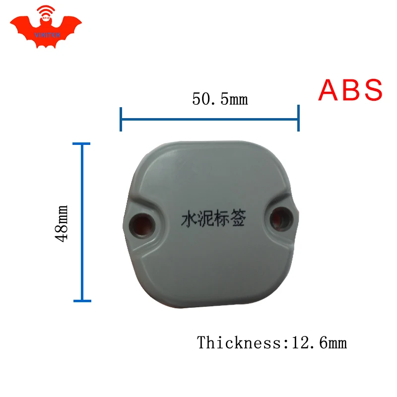 UHF RFID бетонная метка omni ID 915m 868 МГц Impinj Monza4QT 10 шт. Бесплатная доставка Прочная ABS
