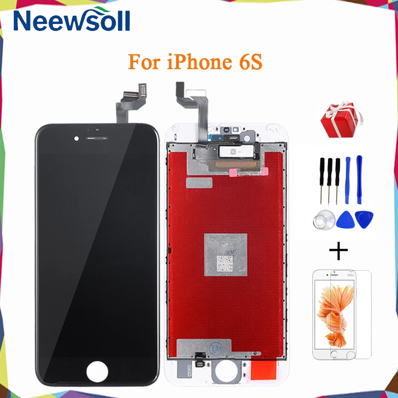 

Quality For iPhone 5 6 6s 6SP LCD AAA+++ Display Touch Screen Assembly 100% Brand New+tempered glass+Tools