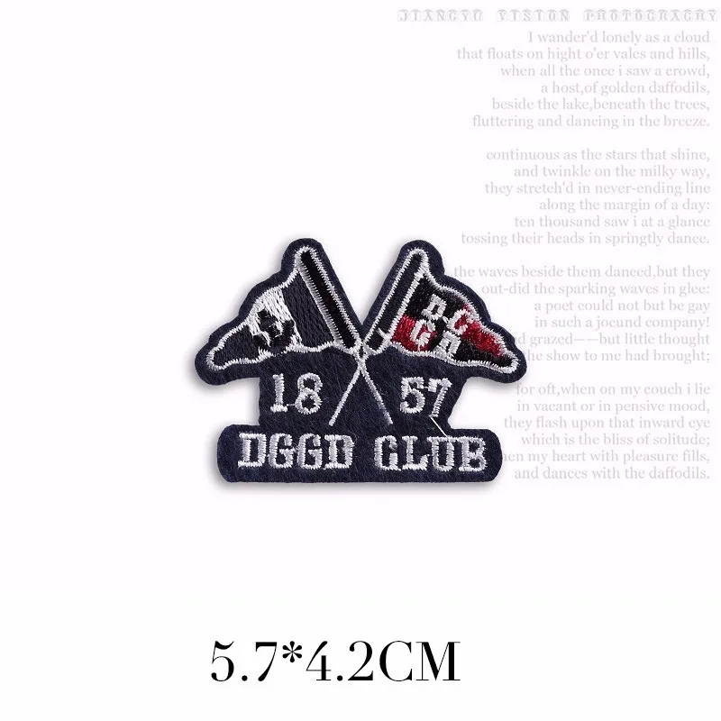 Джинсовые эмблемы нашивка в стиле панк Рок Группа Череп патч Байкер железо на дешевые вышитые мотоциклетные Значки для одежды наклейки нашивки