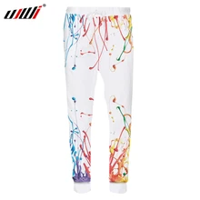 UJWI, новинка, модные 3D Мужские штаны с 3D принтом, цветные брюки в стиле хип-хоп, хипстерские новые длинные штаны для бега, повседневные