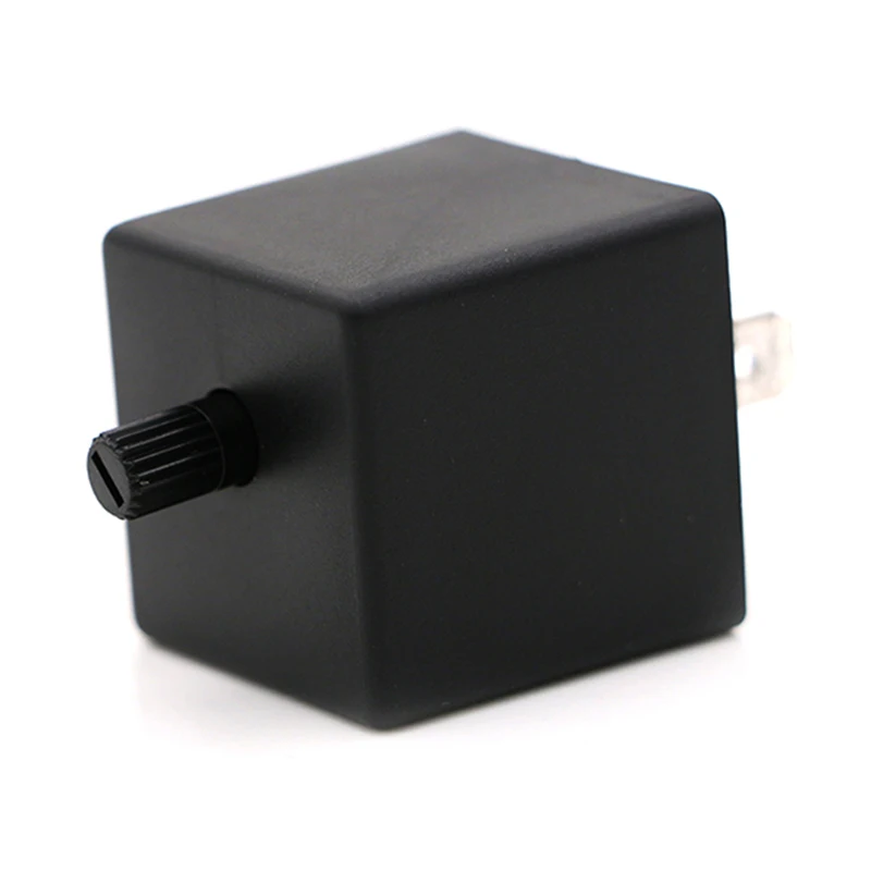 Nordson Motorcycle Turn Signal Indicator 12V 3 Pins Adjustable Frequency LED Flasher Relay Motorbike Fix Blinker Indicator