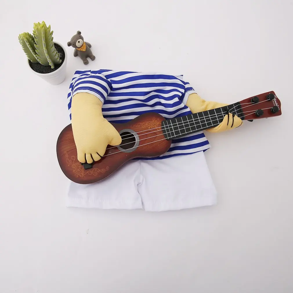 Симпатичные Забавные игрушки гитары Одежда для собак ist костюм для переодевания Pet Одежда гитариста Косплэй выполнять одежда товары для домашних животных