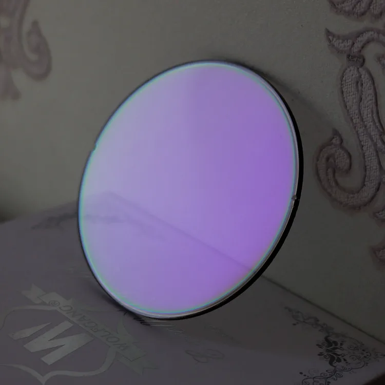 

Sun Glasses Lenses Flash Mirror Purple Colors Various Coatings Flat Plano EXIA OPTICAL A15 Series