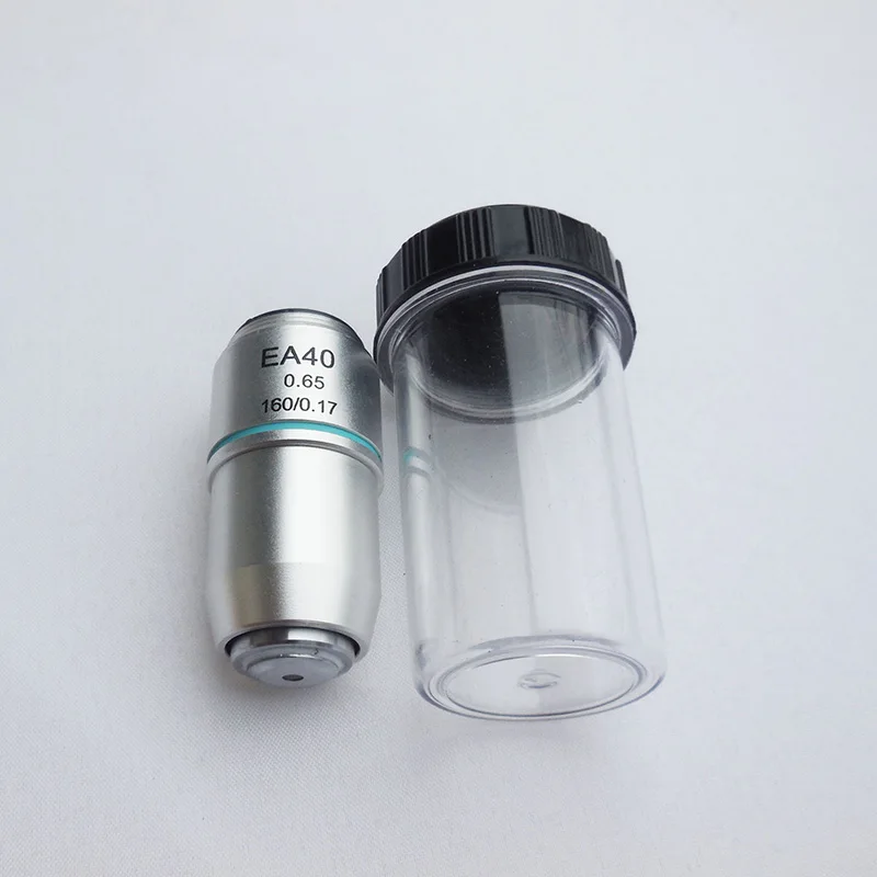 

40X Achromatic Objective Lens Standard Biological Microscope Objective Lens Used Education Hospital Biomicroscopy Accessories