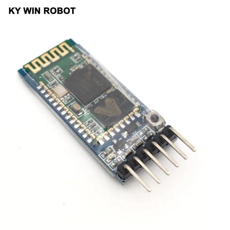 

Free shipping HC05 HC-05 master-slave 6pin JY-MCU anti-reverse, integrated Bluetooth serial pass-through module, wireless serial
