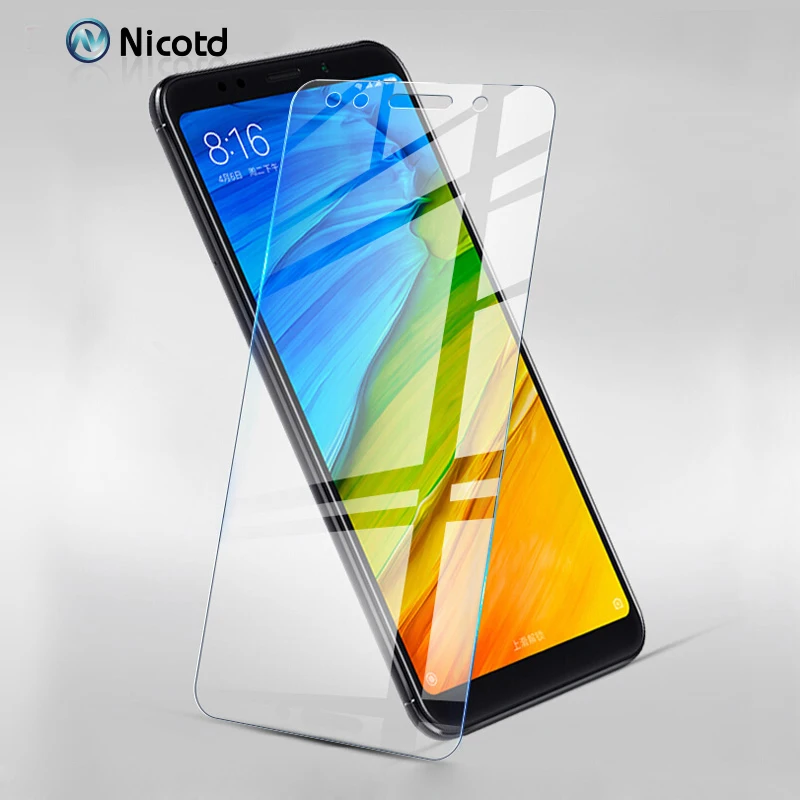 Nicotd 9H Tempered glass for Xiaomi Redmi 6A 6 pro Screen Protector 5 plus S2 5A Note prime 4A 4PRO Protective Film | Мобильные