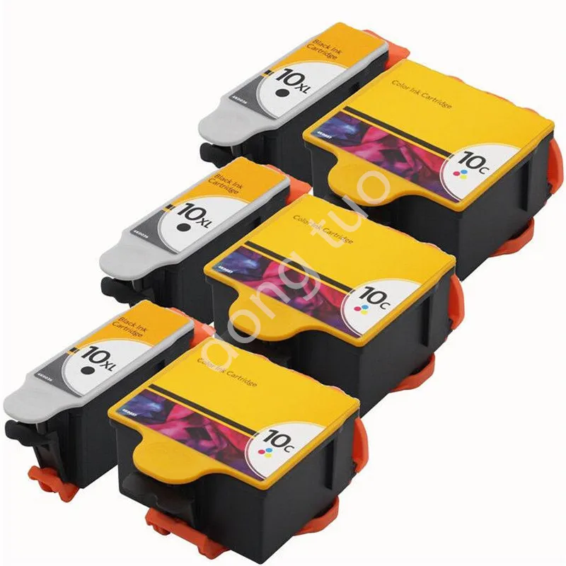 6 чернила совместимый для Kodak 10 ESP 3250 5000 5100 5200 5250 5300 6150 7250 7200 10B 10C|Чернильные