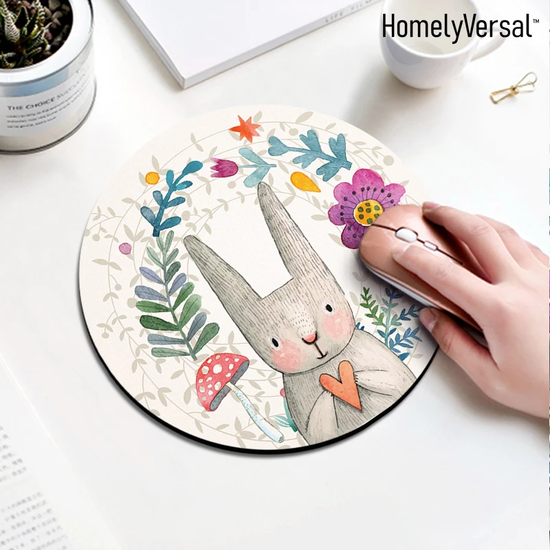 Принт с героями мультфильмов Kawaii новый дизайн творческий большой Мышь pad для
