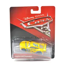 

Disney Pixar Cars 3 Jackson Storm Dinoco Cruz Ramirez 1:55 Diecast Metal Car Birthday Gift Alloy Cars Model Kid Christmas Toys