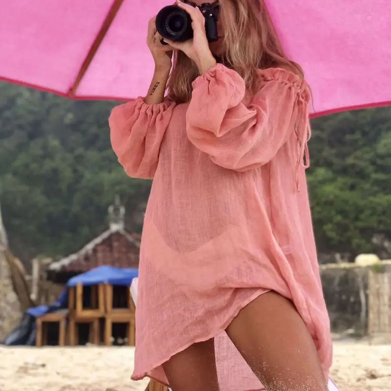 

2019 bathing suit women Womens Lace Crochet Bathing Suit Bikini Swimwear Cover Up Beach Dress Hollow Out