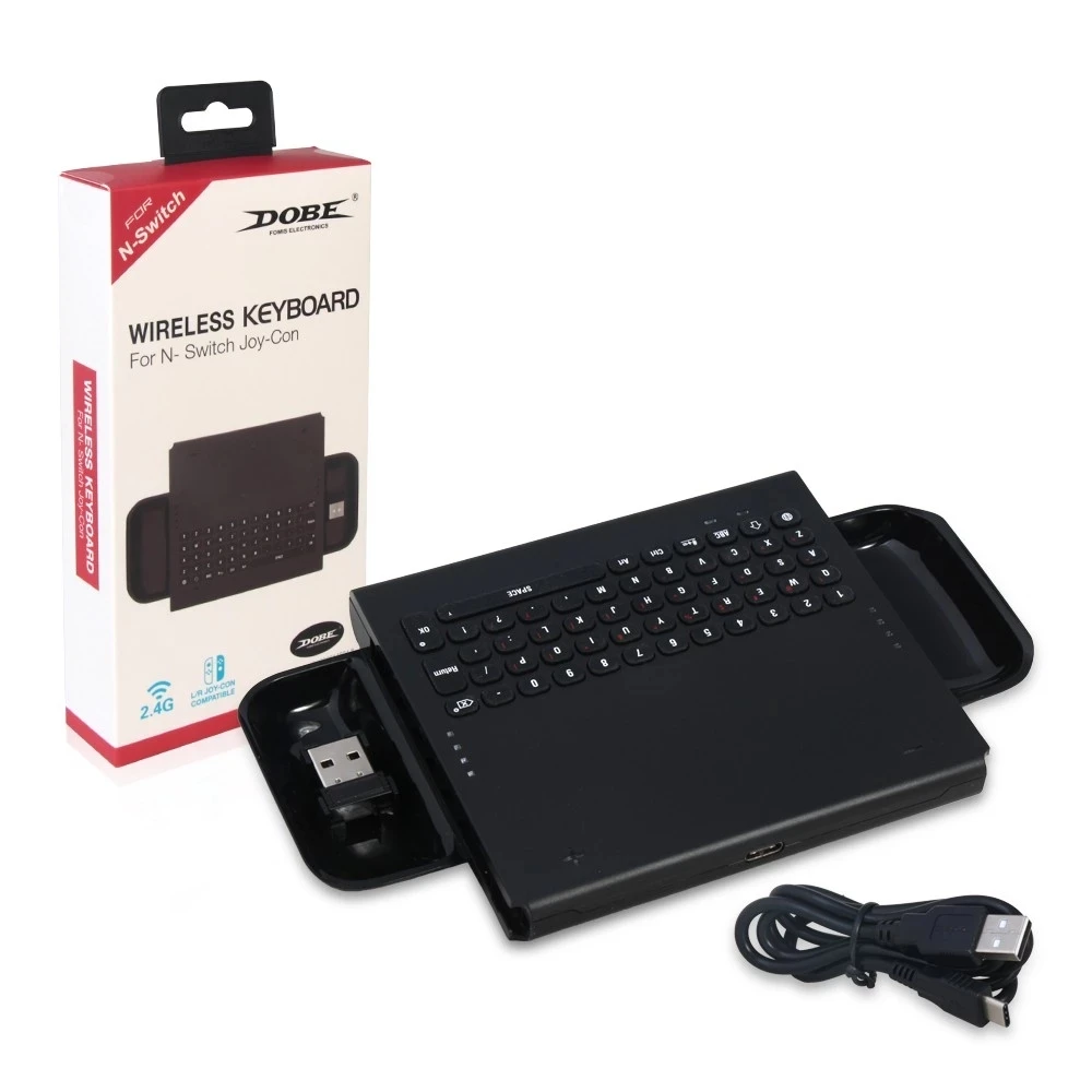 

For Nintendo Switch Joy-Con Gamepad 2.4G Wireless Keyboard Game Keyboard Wireless Keyboard
