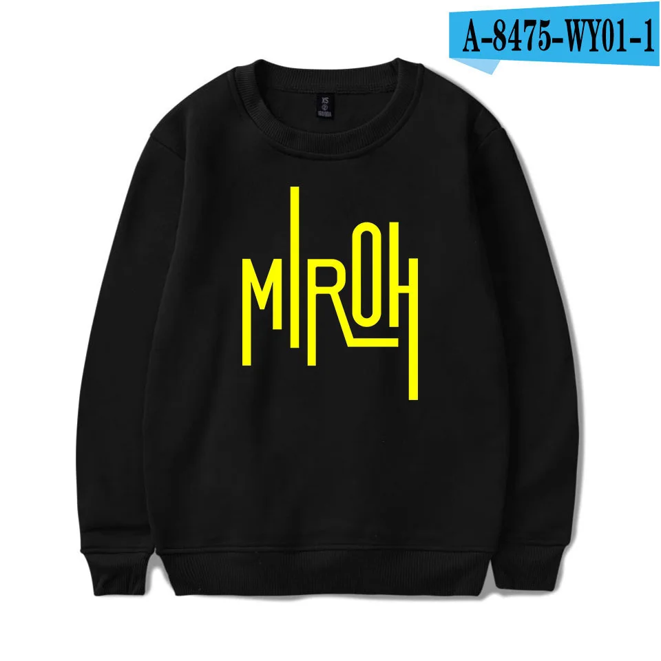 Корейская Мода Kpop StrayKids Stray Kids MIROH альбом женский/мужской свитер с капюшоном с буквенным принтом длинный рукав Crewneck толстовка - Цвет: 019