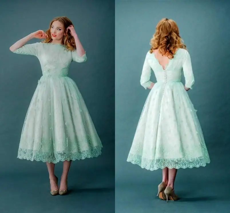 tea length vintage dress