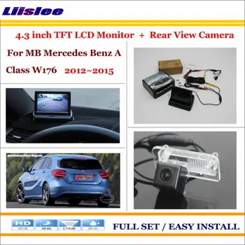 

Liislee For Mercedes Benz A Class W176 2012~2015 Car Rear Camera + 4.3" TFT LCD Screen Monitor = 2 in 1 Back Up Parking System