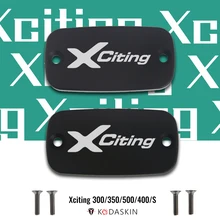 KODASKIN ЧПУ Алюминий Тормозная жидкость резервуар Кепки передняя крышка бака тормозной жидкости для KYMCO Xciting 300/350/500/400/S