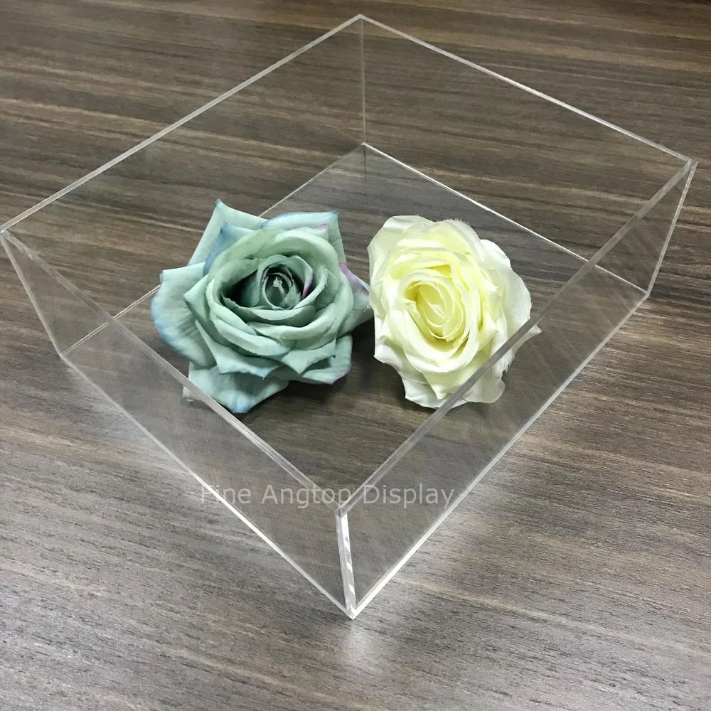 Прозрачный акриловый дисплей коробка для Дисплей Jewelry браслет мешочек для кольца сумки для переноски подарок Коробки лоток держатель Прозрачный акриловый дисплей коробка для Дисплей Jewelry браслет мешочек для кольца сумки для переноски подарок Коробки лоток держатель