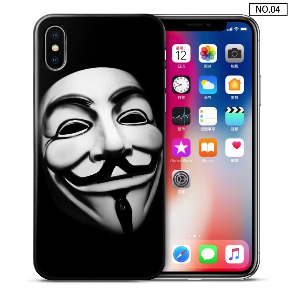 Чехол для iPhone 11 Pro Max чехол Joker новое поступление 2018 чехлы XS черный из тпу X XR