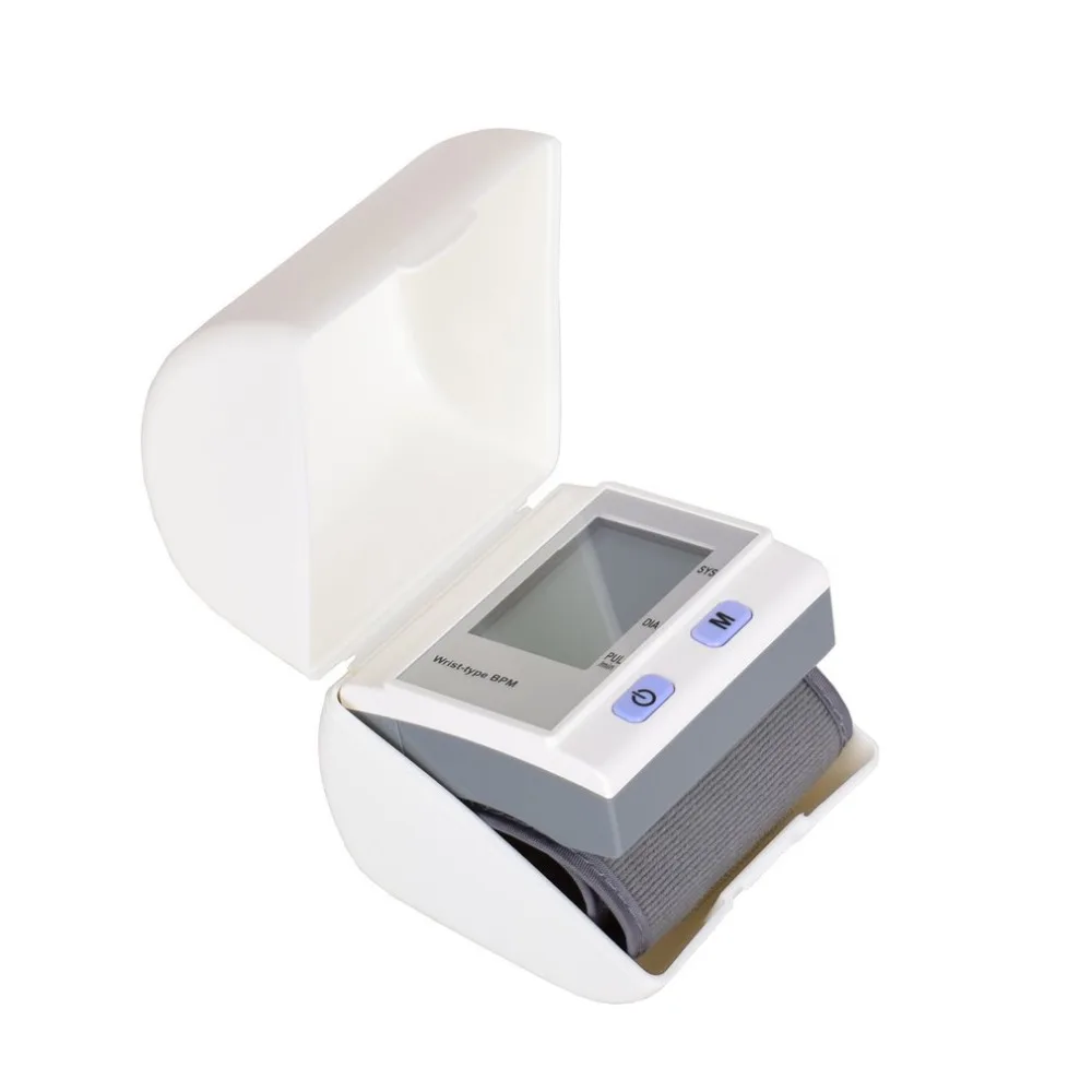 

Blood Pressure Monitor Wrist Type Full-automatic Tonometer Meter Smart Digital Health Care Household Sphygmomanometer Healthy