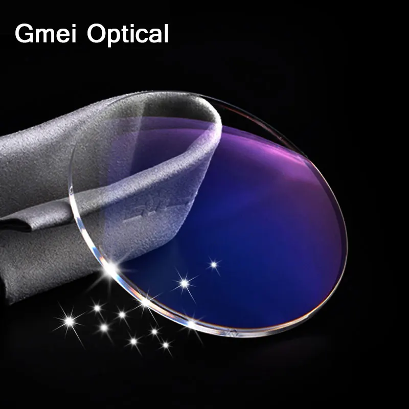 Anti-Blue Ray Lens 1.67 High Index Ultrathin Myopia Prescription Optical Lenses Glasses Lens For Eyes Protection Reading Eyewear