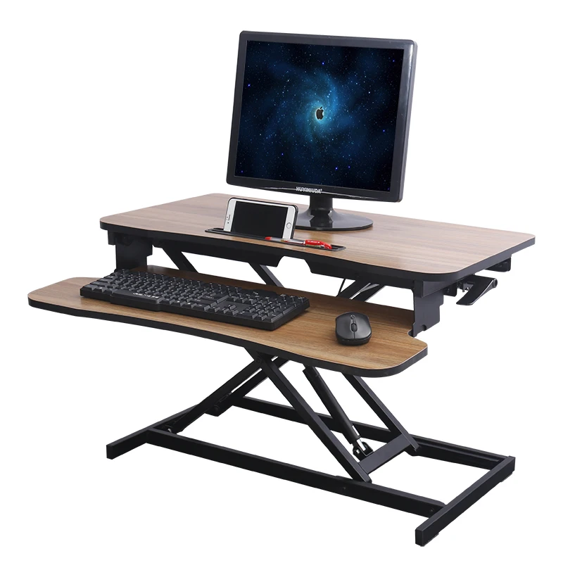 Stand Up Computer Lift Table Notebook Office Computer Desk Free