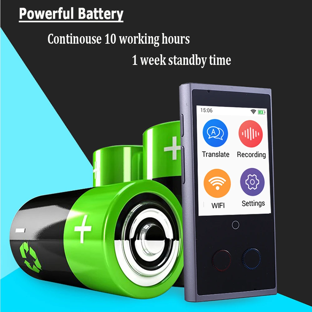  CTVMAN 75 Language Instant Voice Translator Language Translator In Real Time Smart Voice Translator - 33030810258