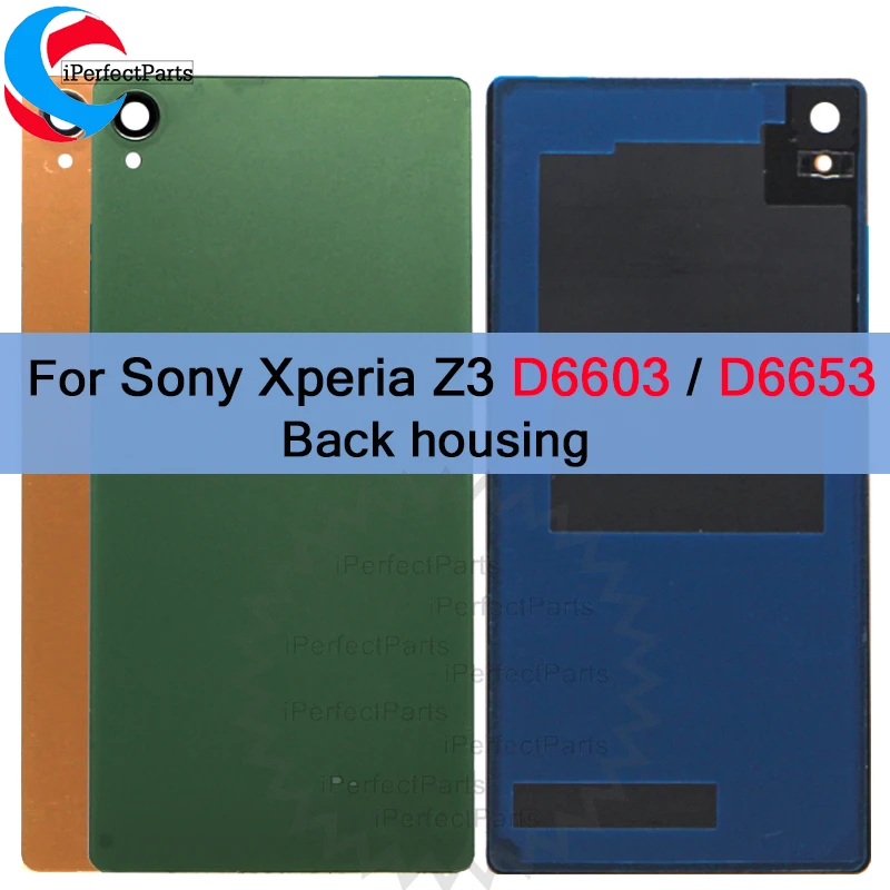 Новый задний корпус для Sony Xperia Z3 L55T D6603 D6643 D6653 задняя крышка батарейного отсека