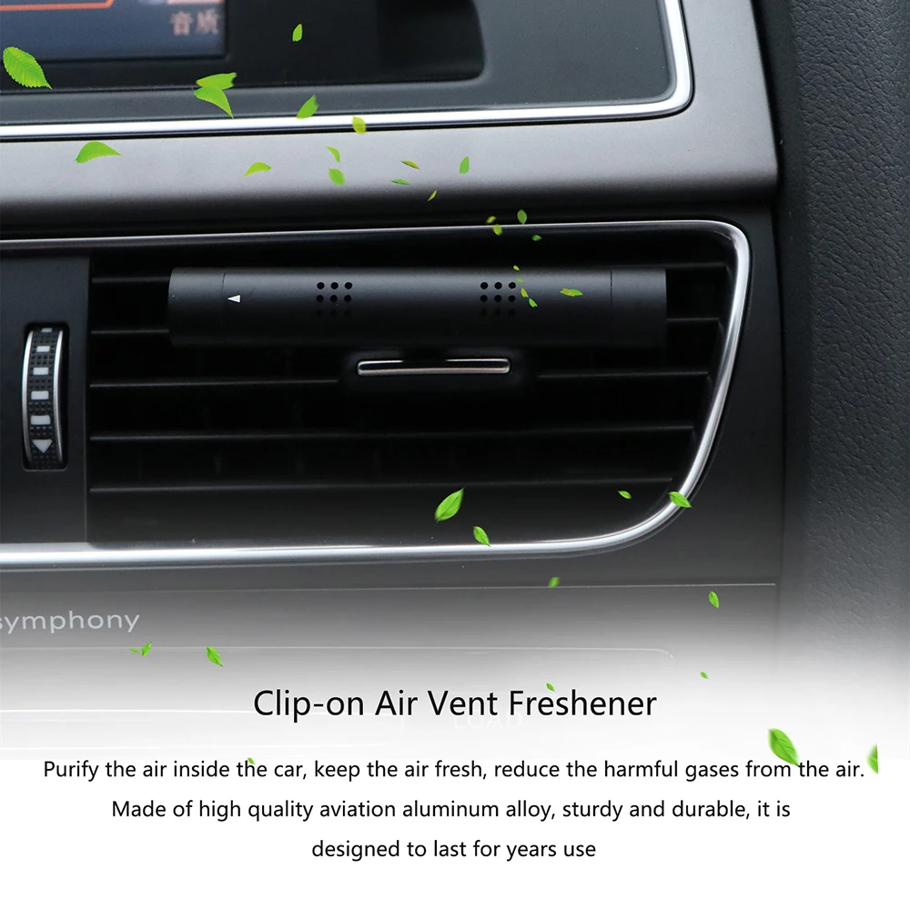 Алюминиевый автомобильный освежитель воздуха, автомобильный освежитель воздуха на выходе, освежитель воздуха в автомобиле, клипса кондиционирования воздуха, магнитный диффузор, твердый парфюм